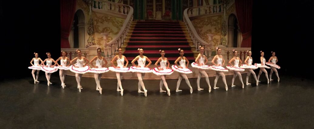 Group of Ballerinas on display